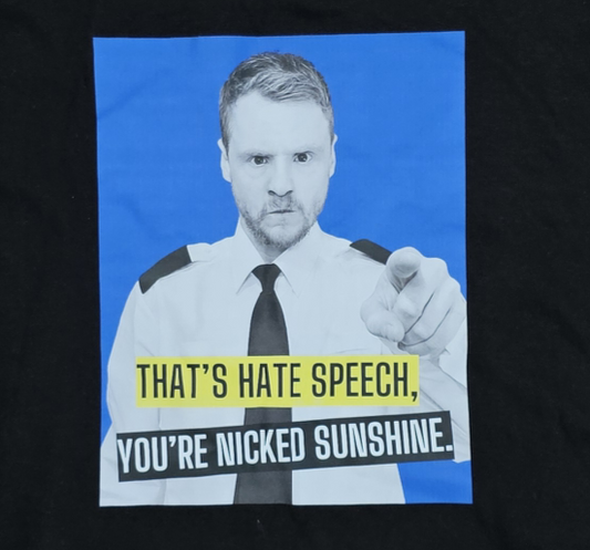 Hate speech t-shirt