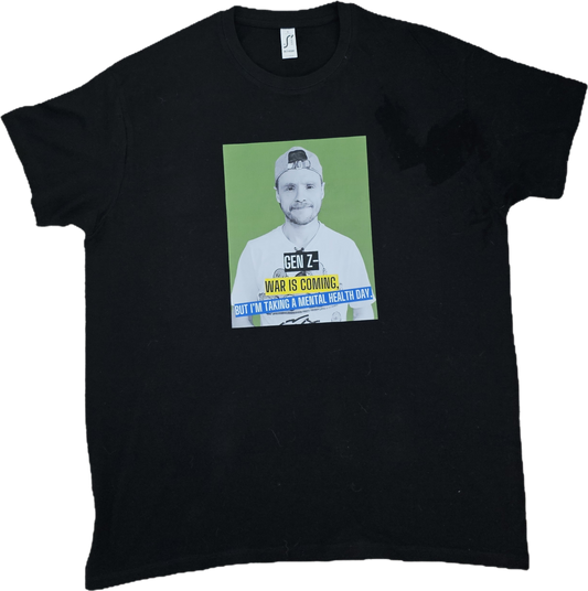 Gen Z- War is Coming t-shirt.